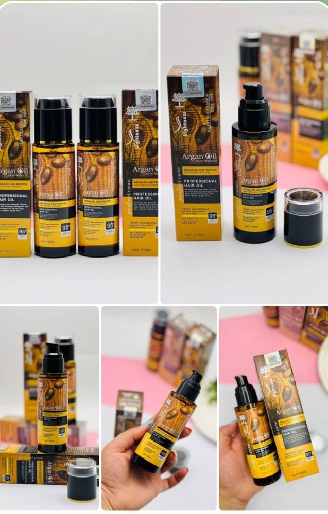 روغن مو آرگان بدون سولفات لایتنس